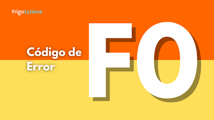 Código de error F0 en aires acondicionados